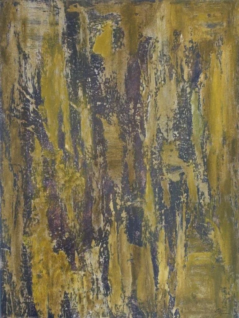 Tableau Anne-marie Vincent cours art plastique cours arts plastiques saint Nazaire bagnols sur ceze gard