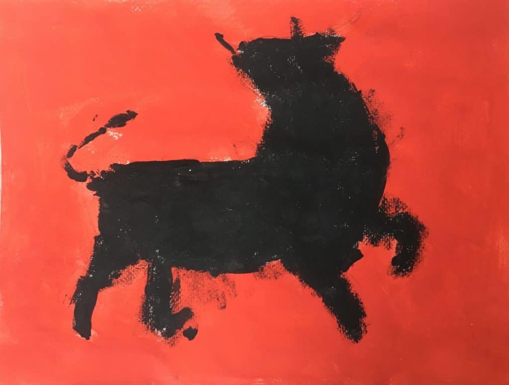 Tableau élève cours art plastique cours arts plastiques saint Nazaire bagnols sur ceze gard