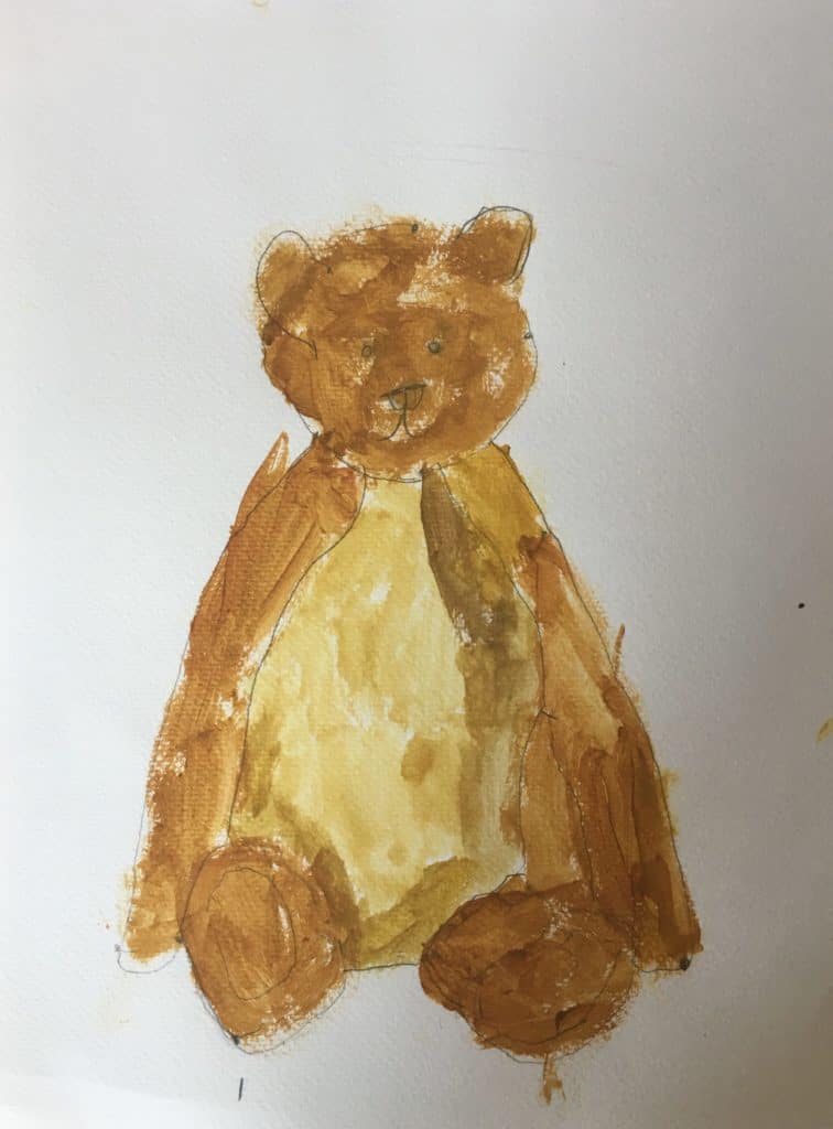 Tableau élève cours art plastique cours arts plastiques saint Nazaire bagnols sur ceze gard